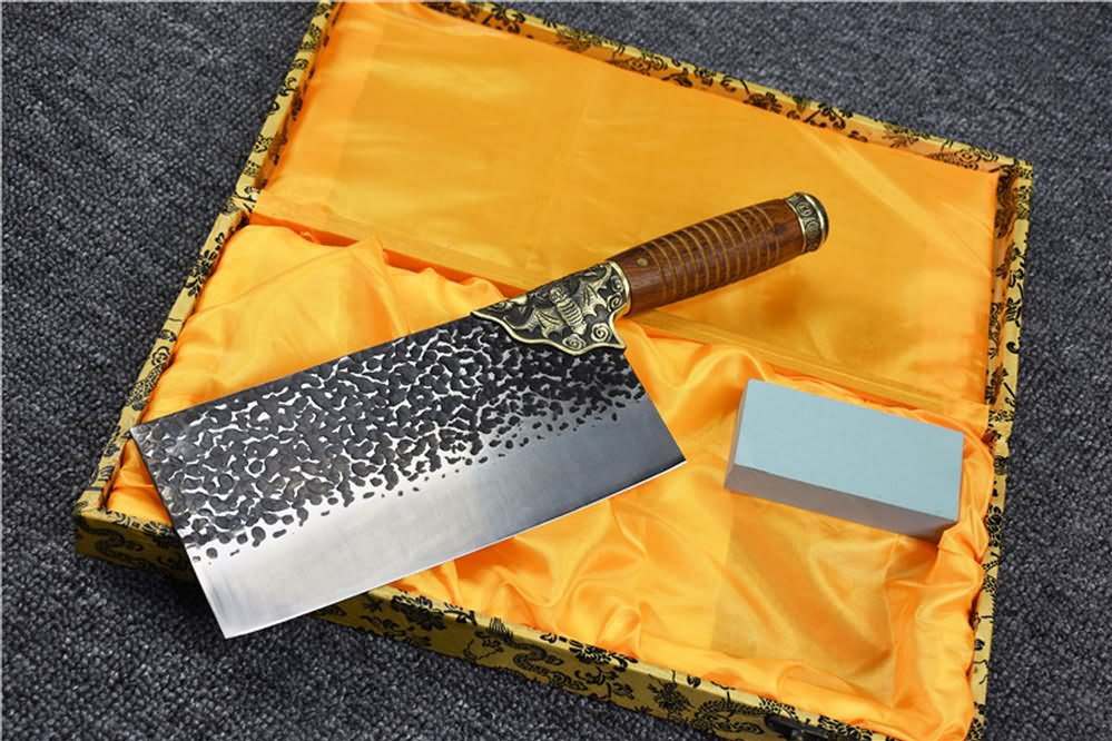 Kitchen knife,Handmade chinese cleaver,5Cr15MOV steel