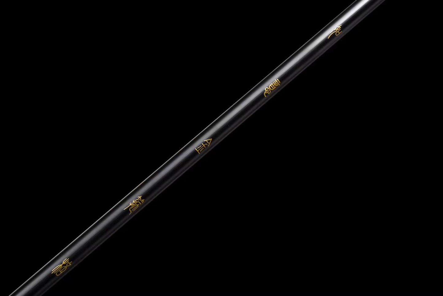 Sun Wukong's Gold Cudgel Replica – Stainless Steel Black Edition (1:1 Scale)