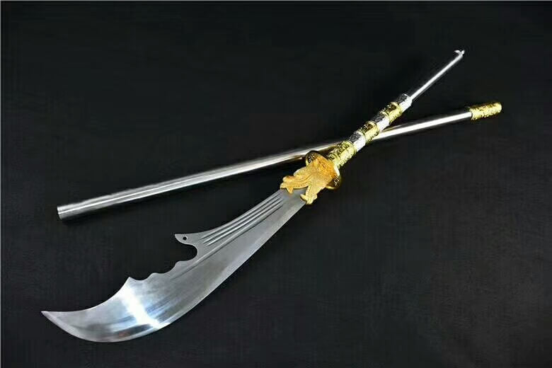 Guandao,Kwan Dao(High manganese steel blade)Length 82"