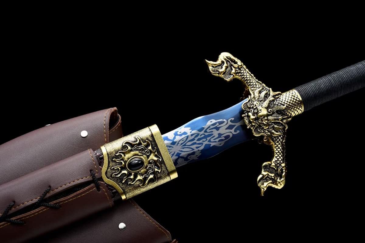 Flying Dragon jian sword,High Carbon Steel balde,Battle Ready