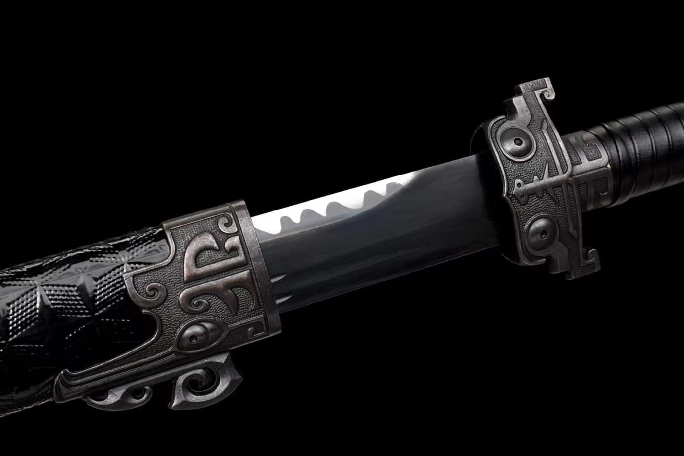 Black Gold Machete,Forged high Carbon Steel Blades,Alloy Fittings