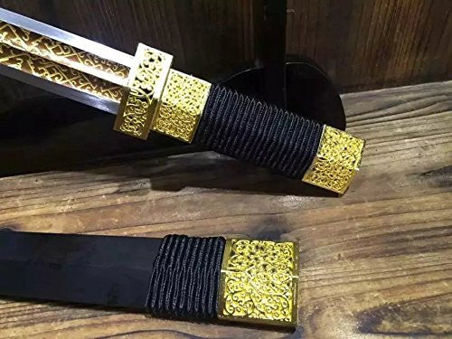 Chinese short sword/Dagger/High carbon steel/Alloy fitting