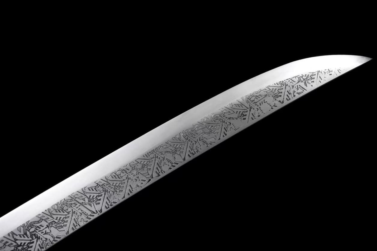 Qing Dao,Practical Knife(Forged High Carbon Steel Blade)Battle Ready