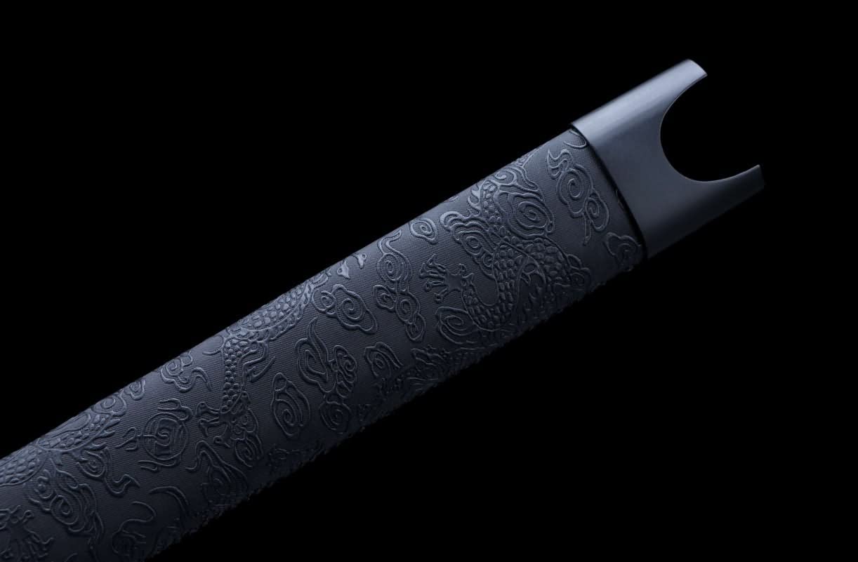 Dragon jian,Forged High Manganese Steel Blade,Alloy Fittings