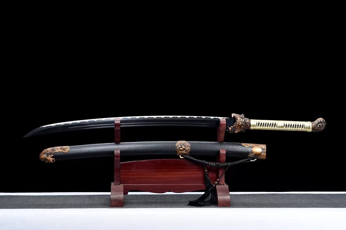 Chinese Sword,Tiger Saber,Hand Forged(High Carbon Steel Blade) Battle Ready