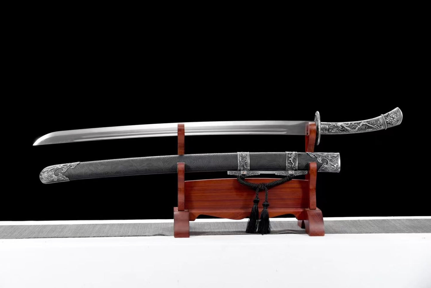 Chinese Meihua  Sword- Traditional Handcrafted Sword with High Carbon Steel Blade