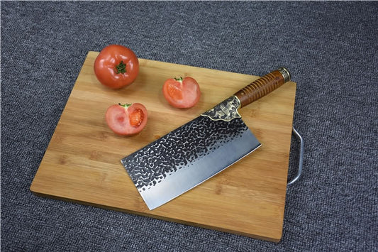 Kitchen knife,Handmade chinese cleaver,5Cr15MOV steel