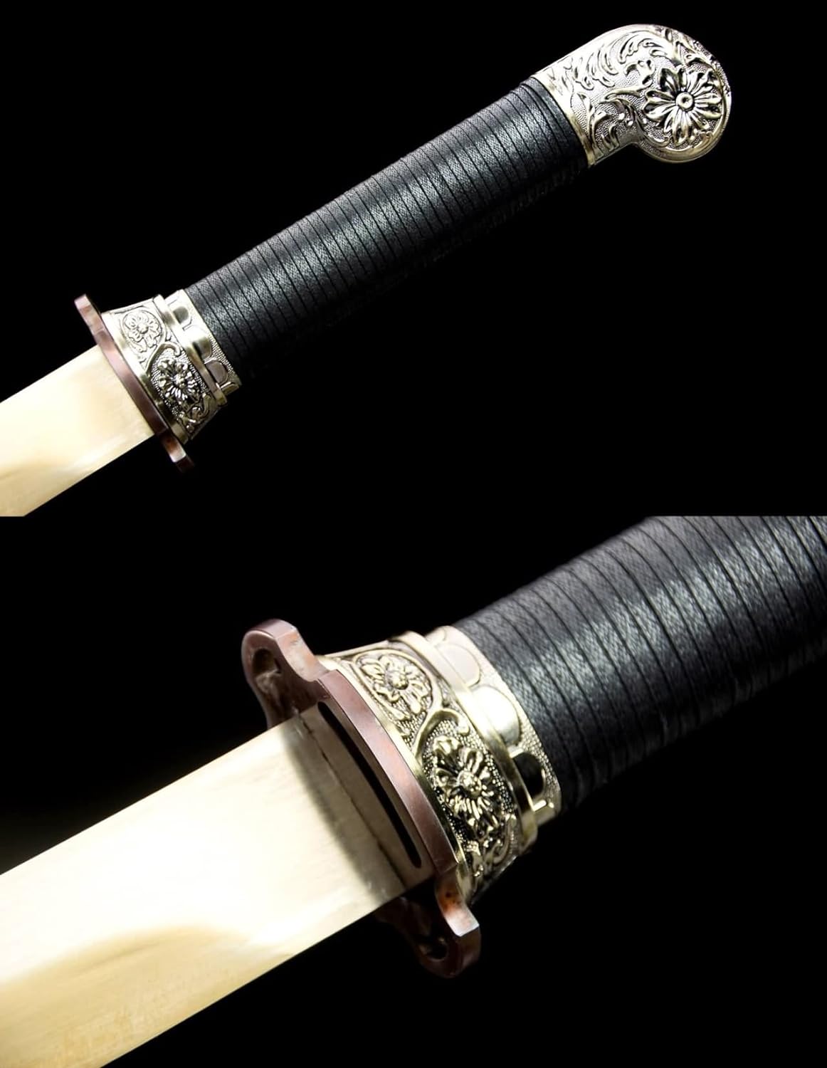 Qing Dao Sword-Hand Forged High Carbon Steel Blade,Traditional Longquan Craftsmanship