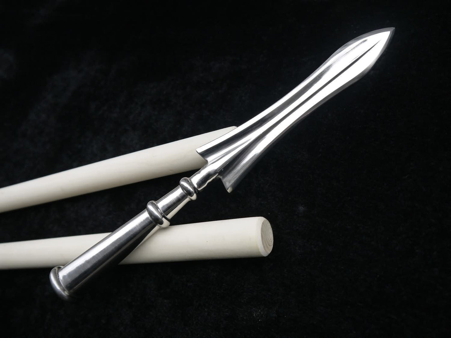 Tai chi Spear/spears Stainless steel/Wax rod/Chinese martial arts equipment