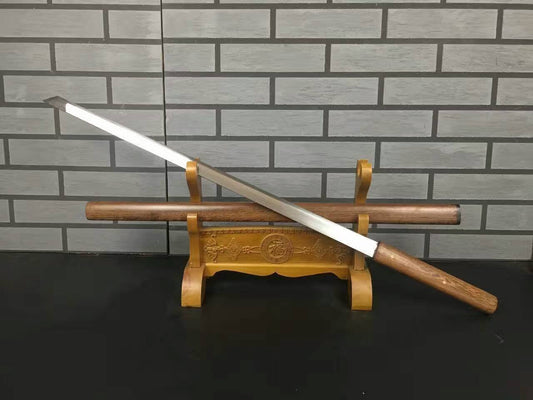 Tang dao(High manganese steel,Rosewood scabbard)Full tang,Length 39"