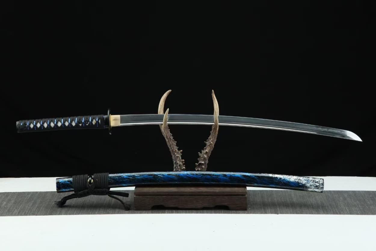 Samurai Sword Forged Katana T10 Steel Clay Tempered