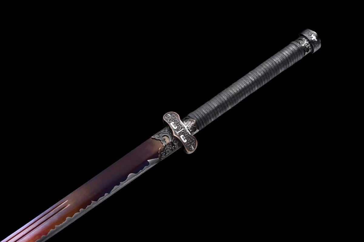 Dao Sword,High carbon steel red blade,Cut tree