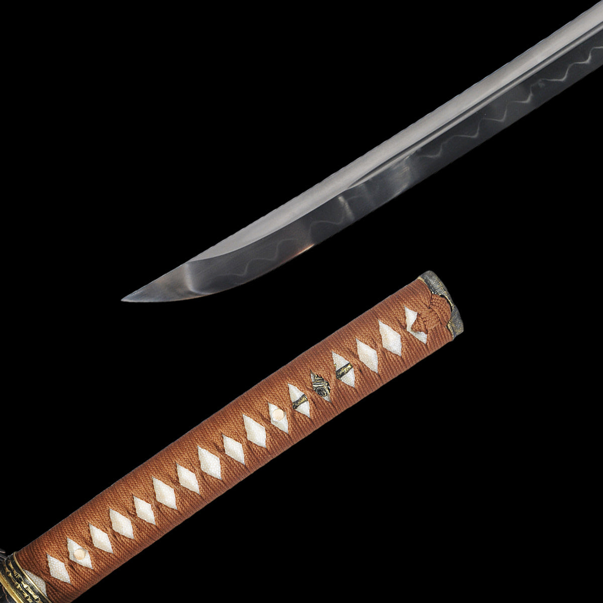 Hand Forged Japanese Daisho Katana Sword+Wakizashi Sword 2 Piece Set Clay Tempered Battle Ready