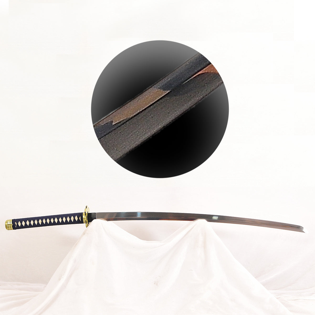 Hand Forged Shusui Sword Anime One Piece Roronoa Zoro Katana 1095 Carbon Steel Clay Tempered