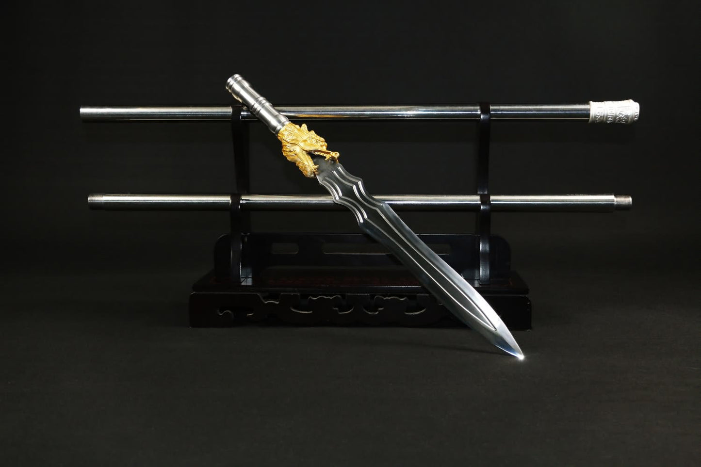 Dragon spear,High carbon steel,Kung fu