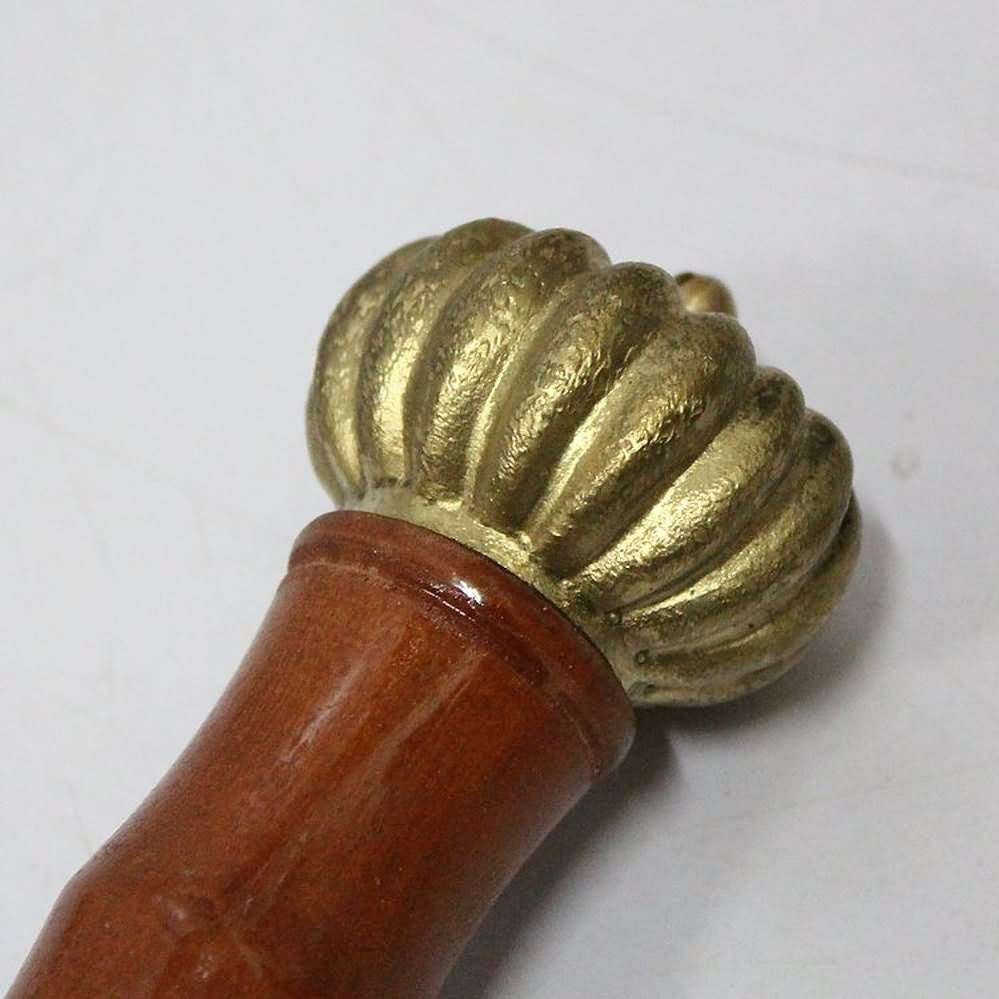 Double mace/Pear wood/Brass Gauntlet/Training equipment/China kung fu