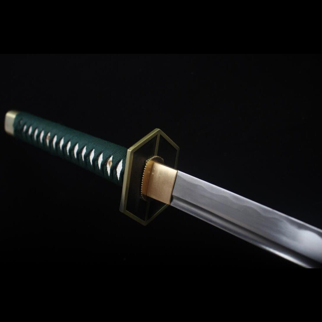 Handmade Anime Bleach Aizen Katana Sword Kyoka Suigetsu Zanpakuto 1045 Steel Blade Full Tang