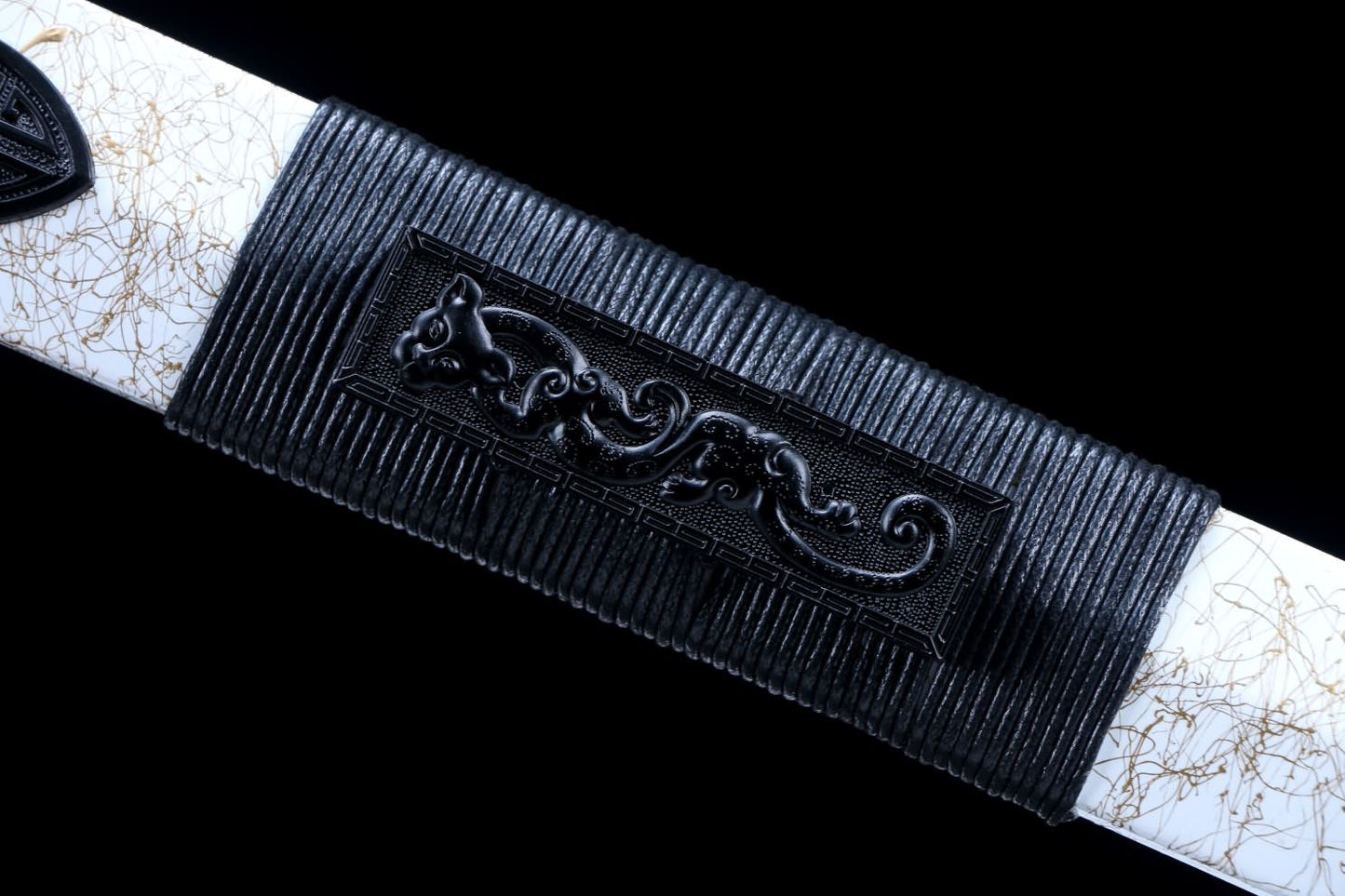 Han jian Sword,Battle Ready Hand Forged High Carbon Steel Etched Blade