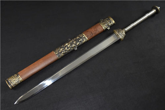 Fengyun sword,High manganese steel blade,Rosewood scabbard,Alloy fitting