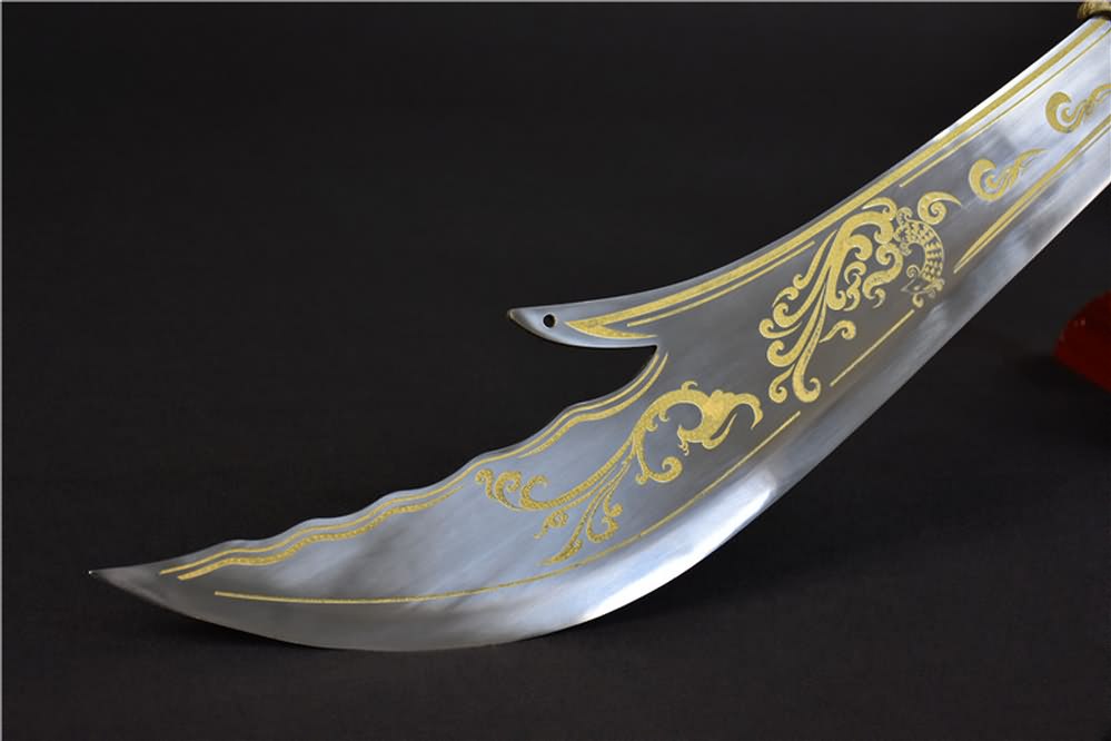 Guandao,Kwan Dao,Handmade High carbon blade blade,Length 89"