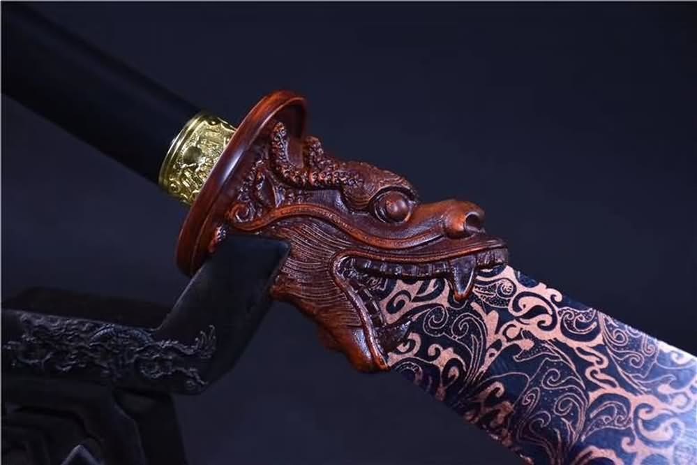 Guan Yu Dragon Crescent Blade Guan Dao&Handmade art