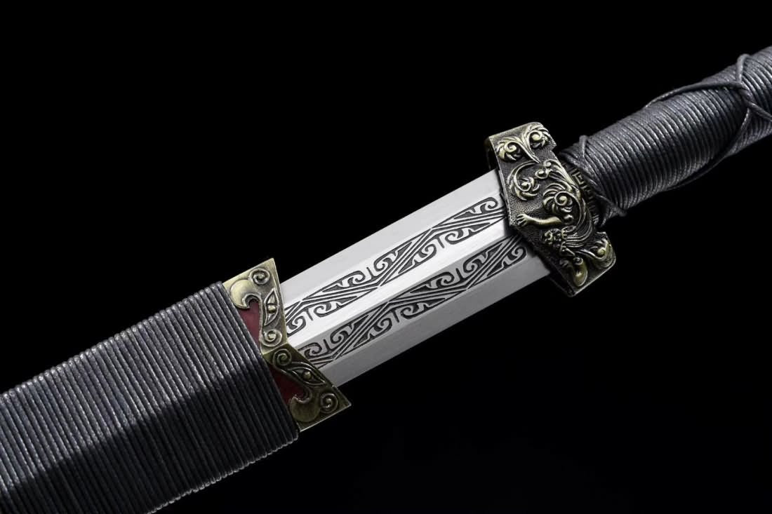 Chibi jian,Handmade High carbon steel blade,Alloy