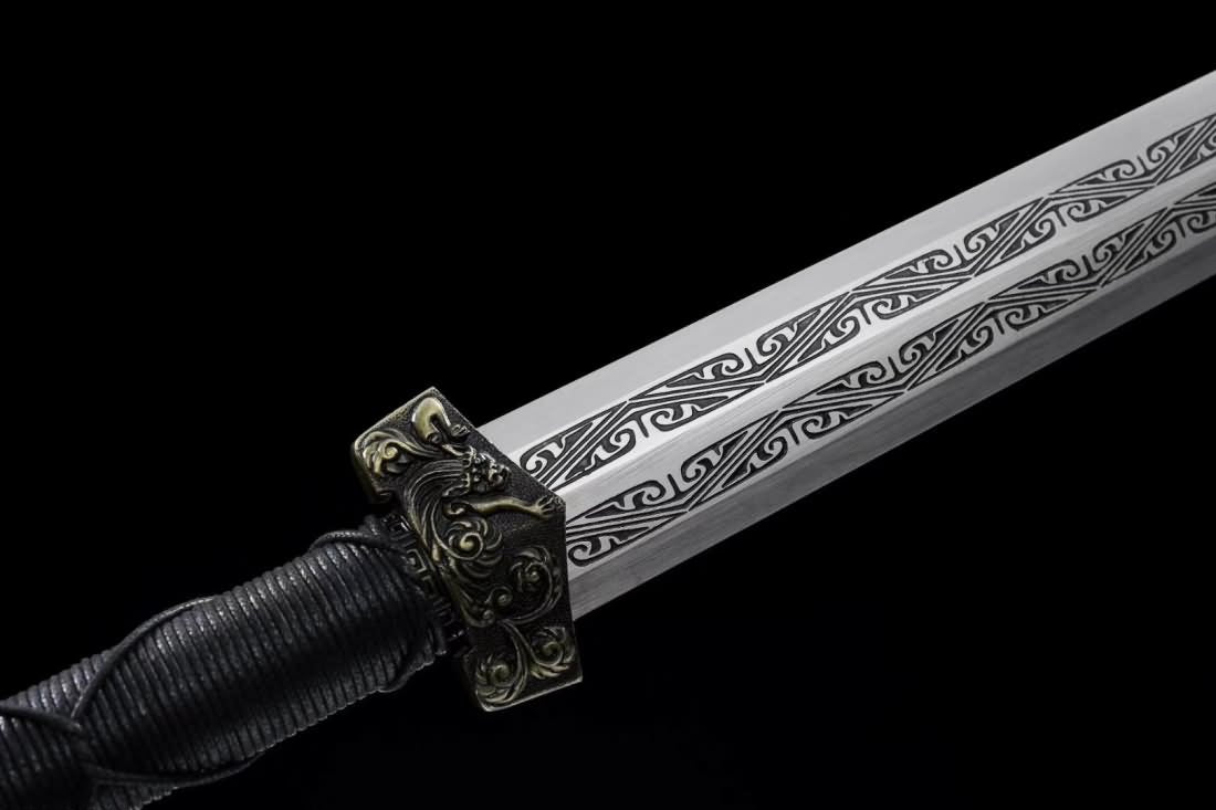 Chibi jian,Handmade High carbon steel blade,Alloy