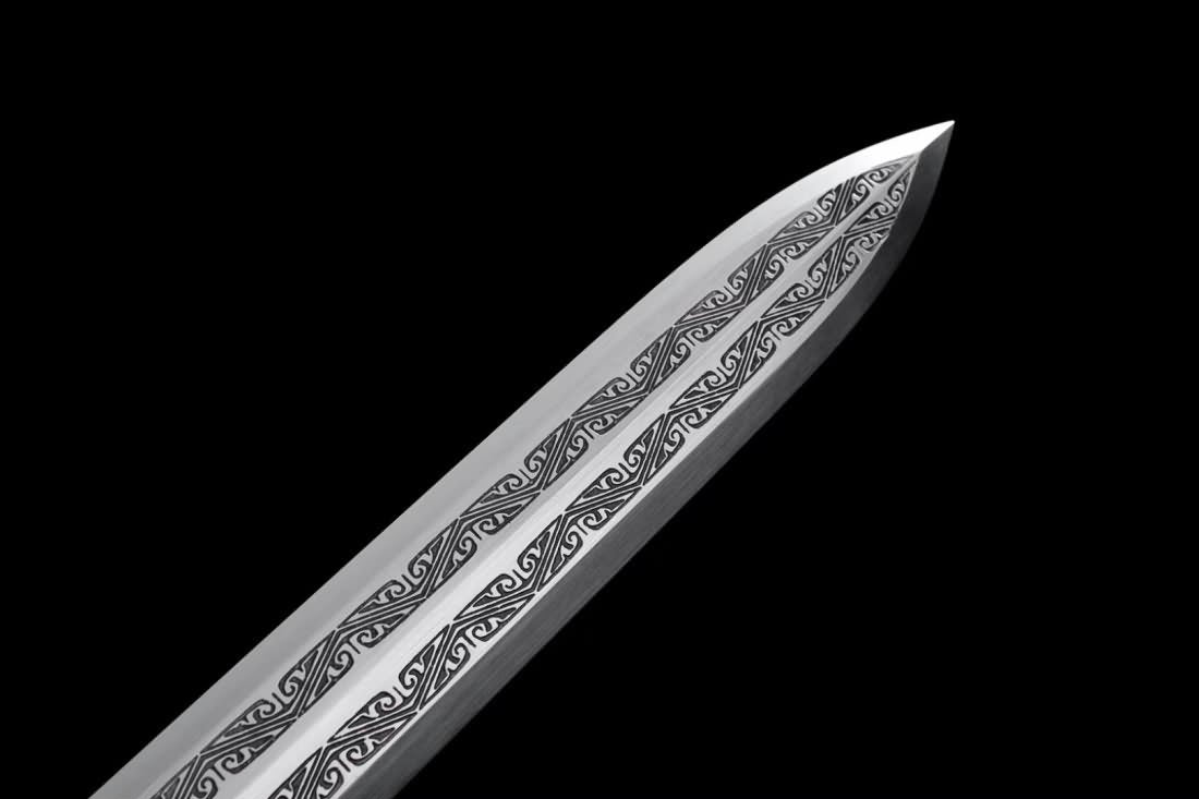 Chibi jian,Handmade High carbon steel blade,Alloy