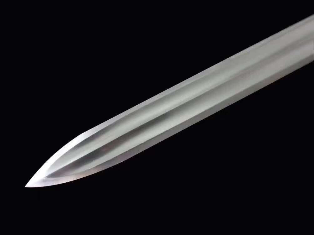 Han jian sword,High carbon steel grooves blade,Alloy scabbard