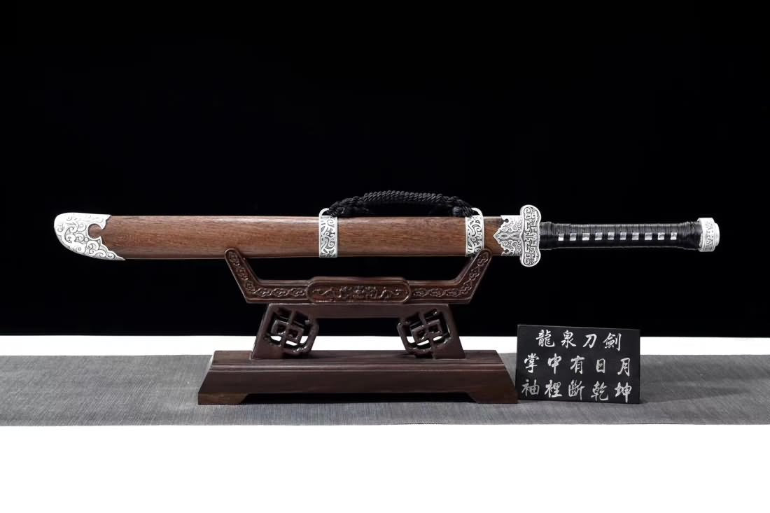 Saber Dao,High carbon steel blade,Rosewood scabbard