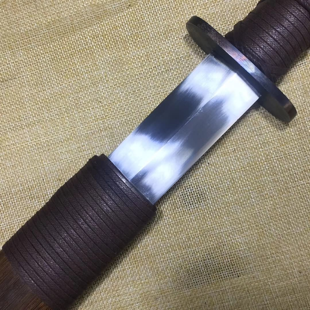 Jian sword,High carbon steel blade,Rosewood,Full tang