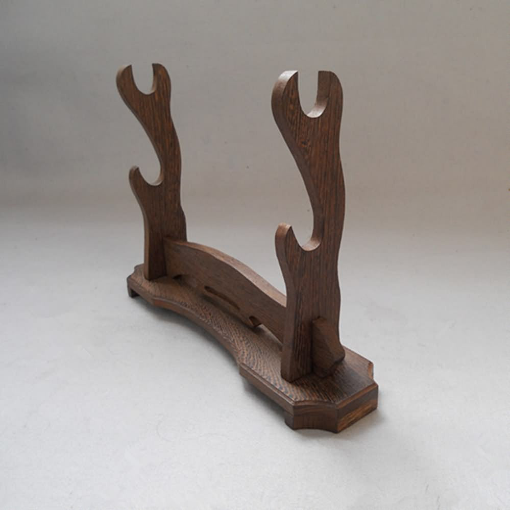 Chinese sword Wooden shelf Table Stand,Sword Table Display Holder,Solid wood production