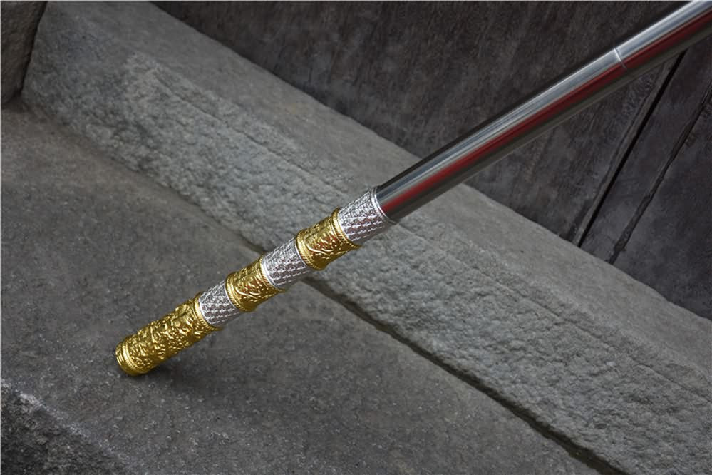 Sun Wukong,Golden cudgel,Stainless steel,China kung fu