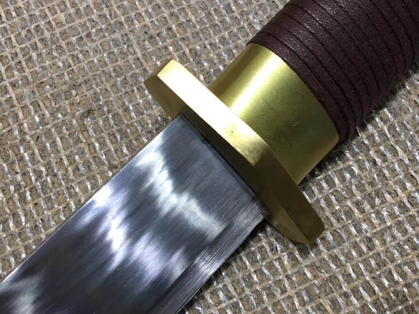 14 Blades sword,High carbon steel blade,Redwood scabbard,Brass fittings