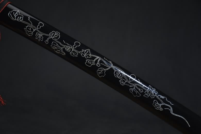 Black blade katana,High carbon steel