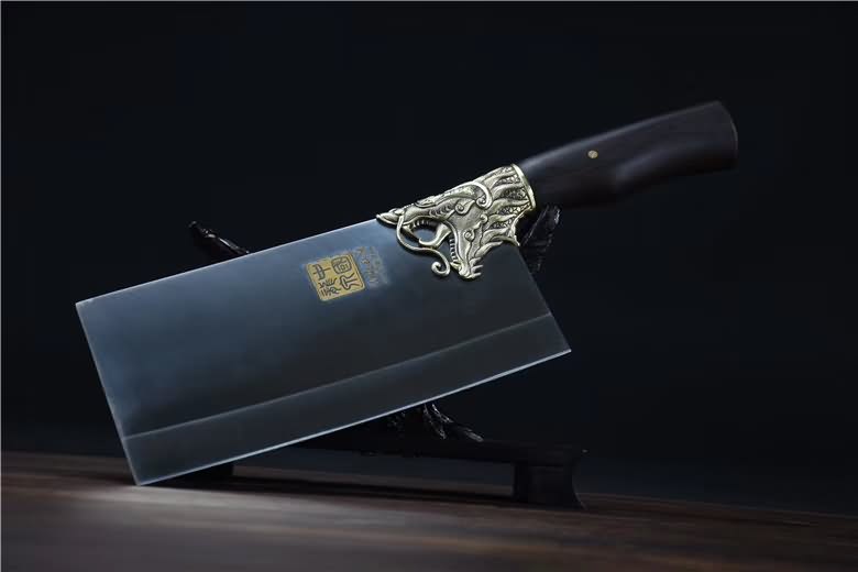 Chinese Cleaver 5Cr15Mov Steel Chef Kitchen Knives Home Cooking Slicing Tools PRO