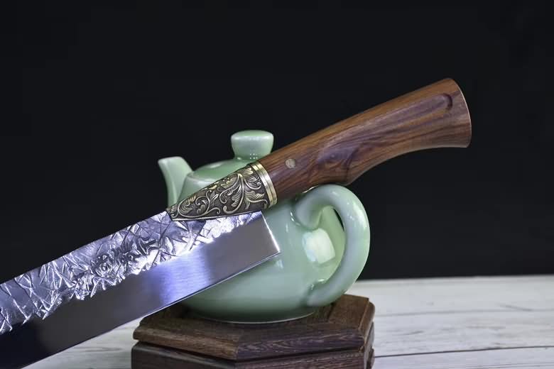 Knife Handmade Chef Kitchen Knives Wood Handle Cooking Tools Pro,5CR15MOV STEEL