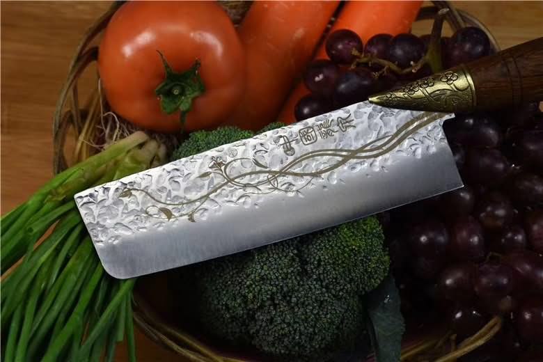 Kitchen Knives Slicing Knife Wooden Handle