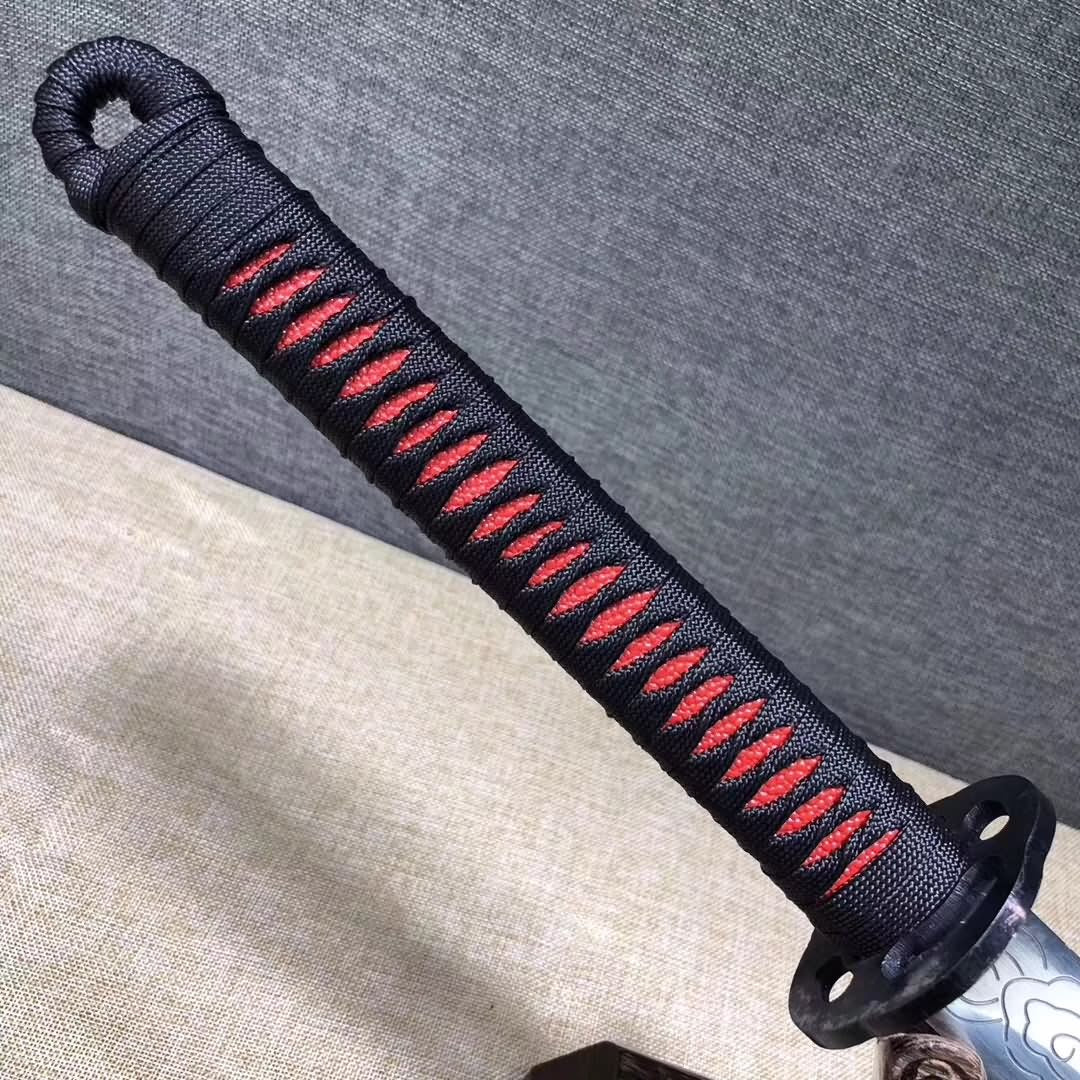 Ninja sword,Handmade High carbon steel etch blade,Full tang