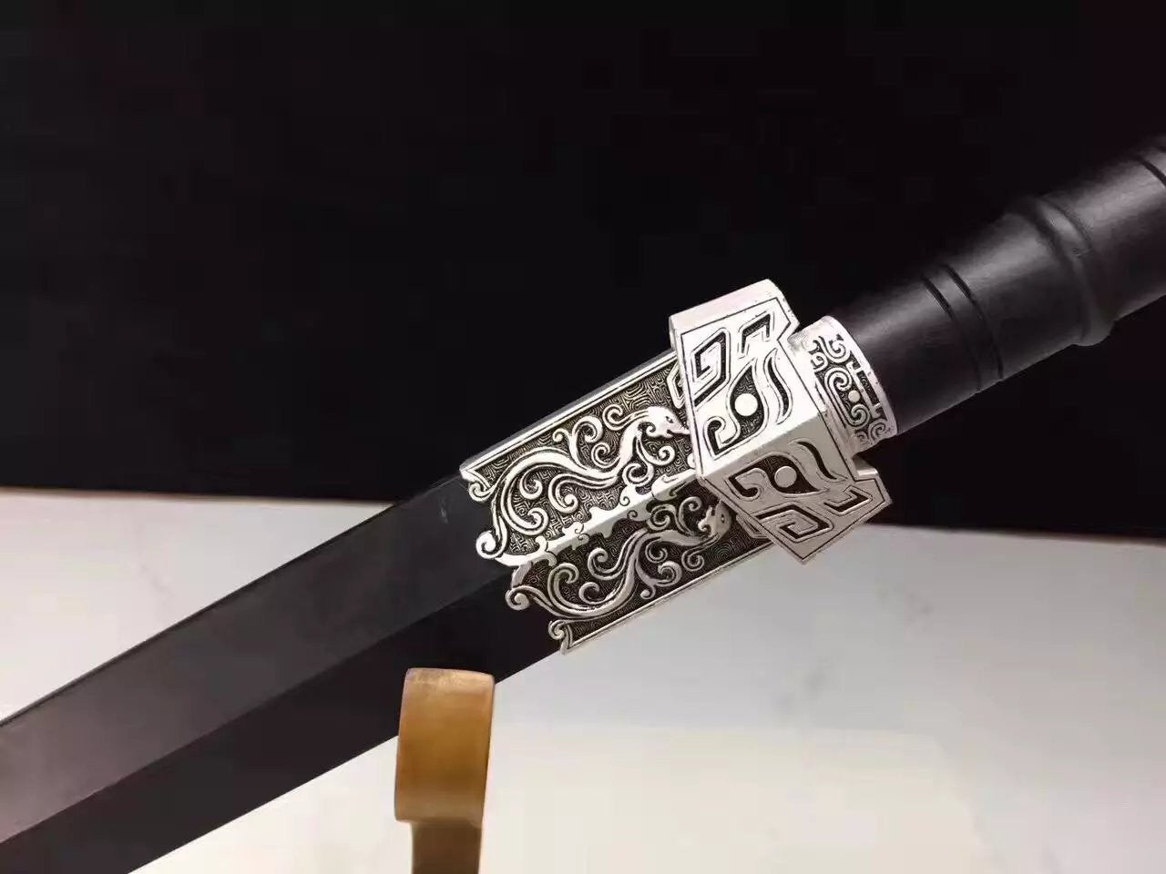 CHIBI sword,High carbon steel,Wood scabbard,Alloy fitting&Handmade art