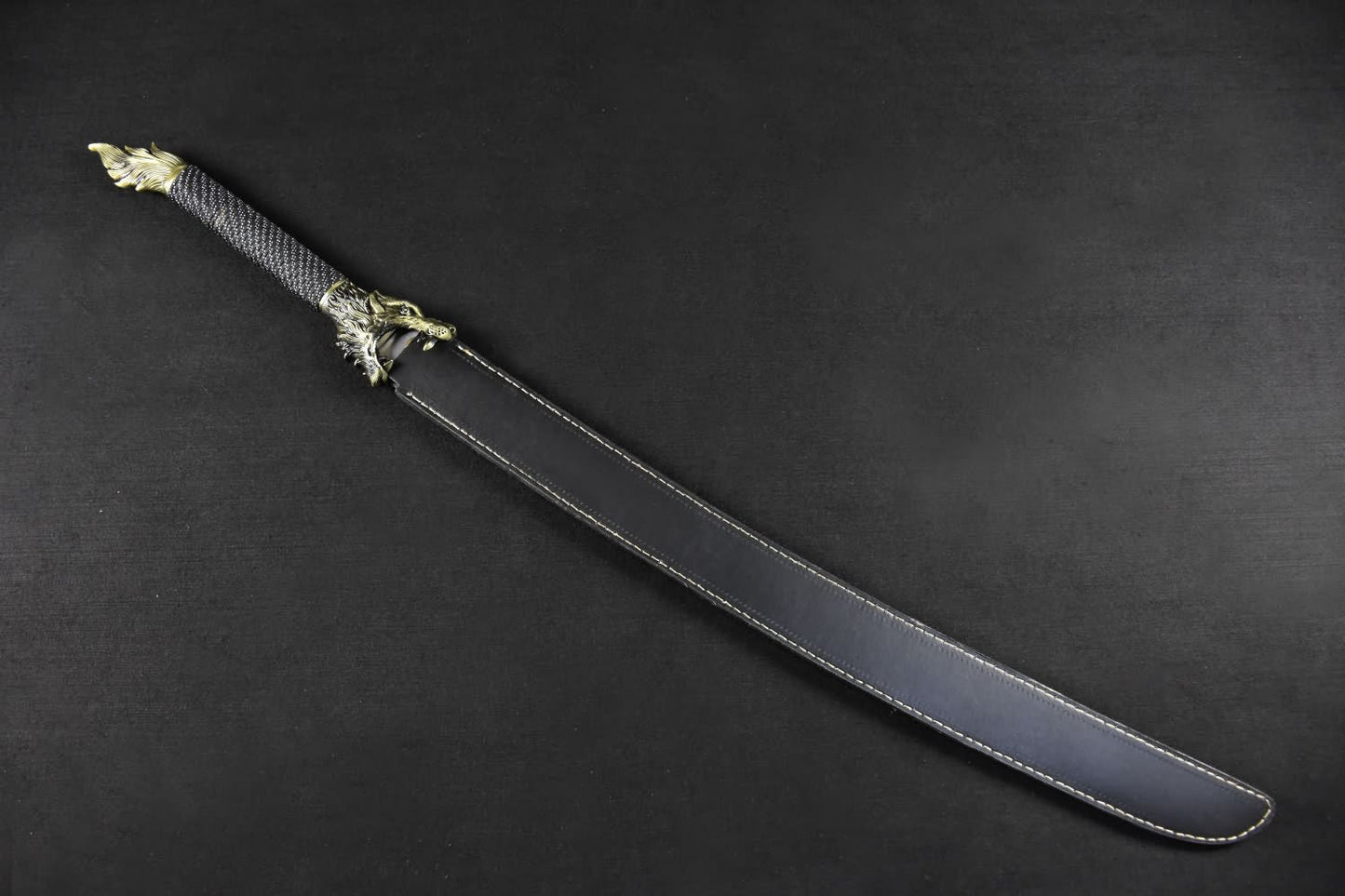 Dragon machete,Handmade(High carbon steel blade)Full tang