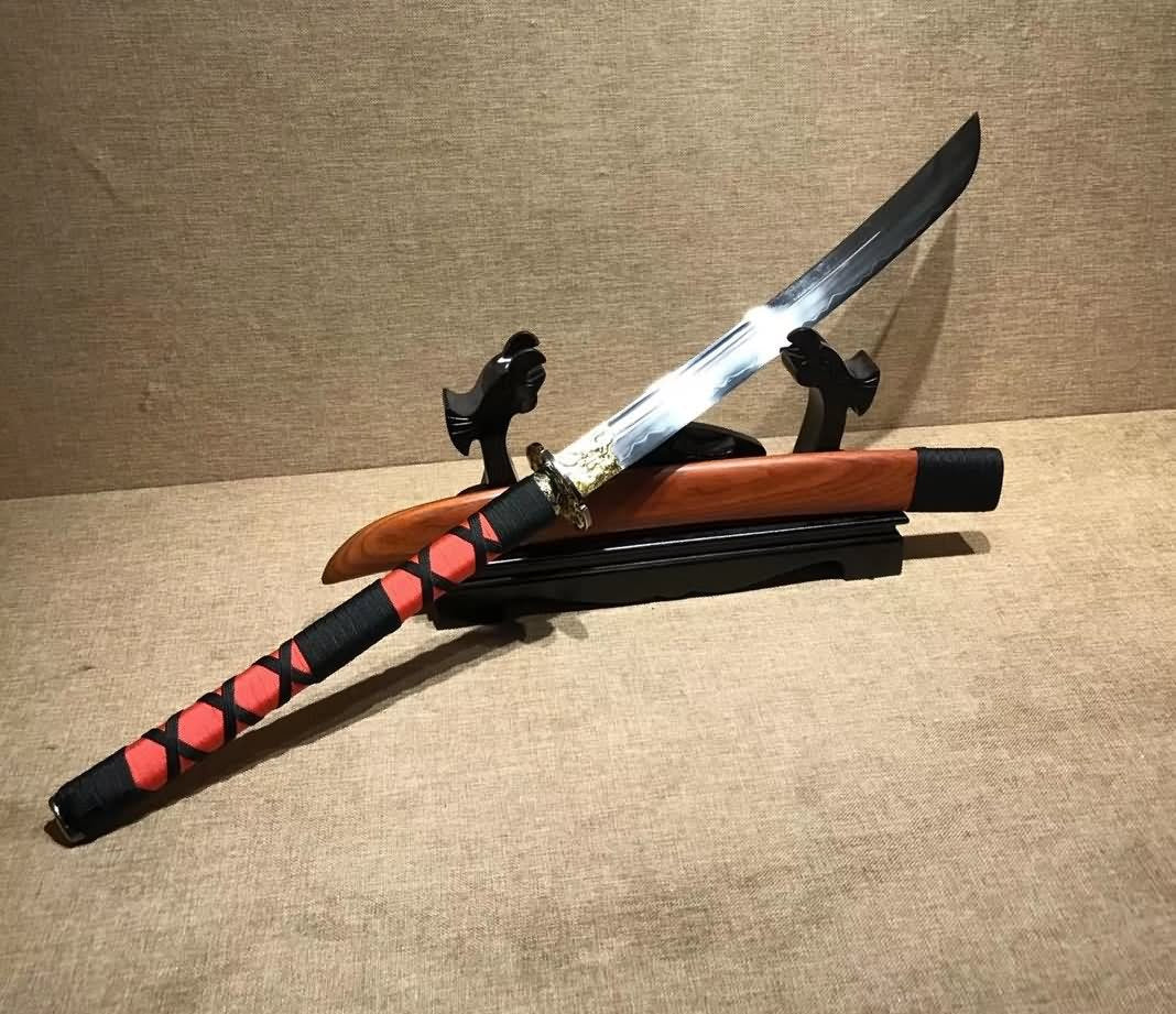 Broadsword dao,High carbon steel burn blade&handmade art