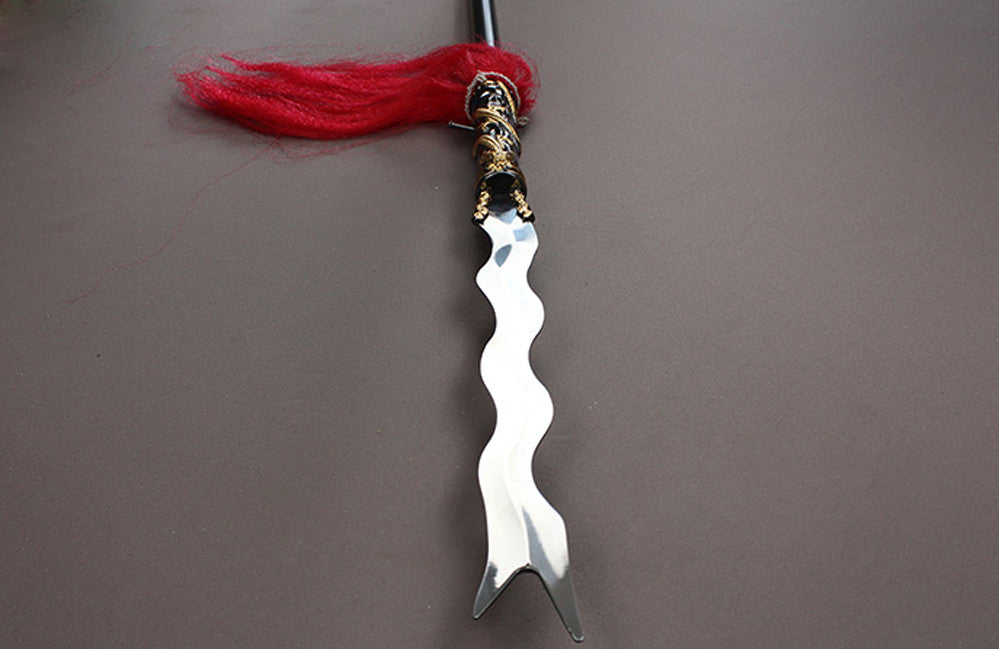 Zhang eight snake spear/Stainless steel Spearhead and rod