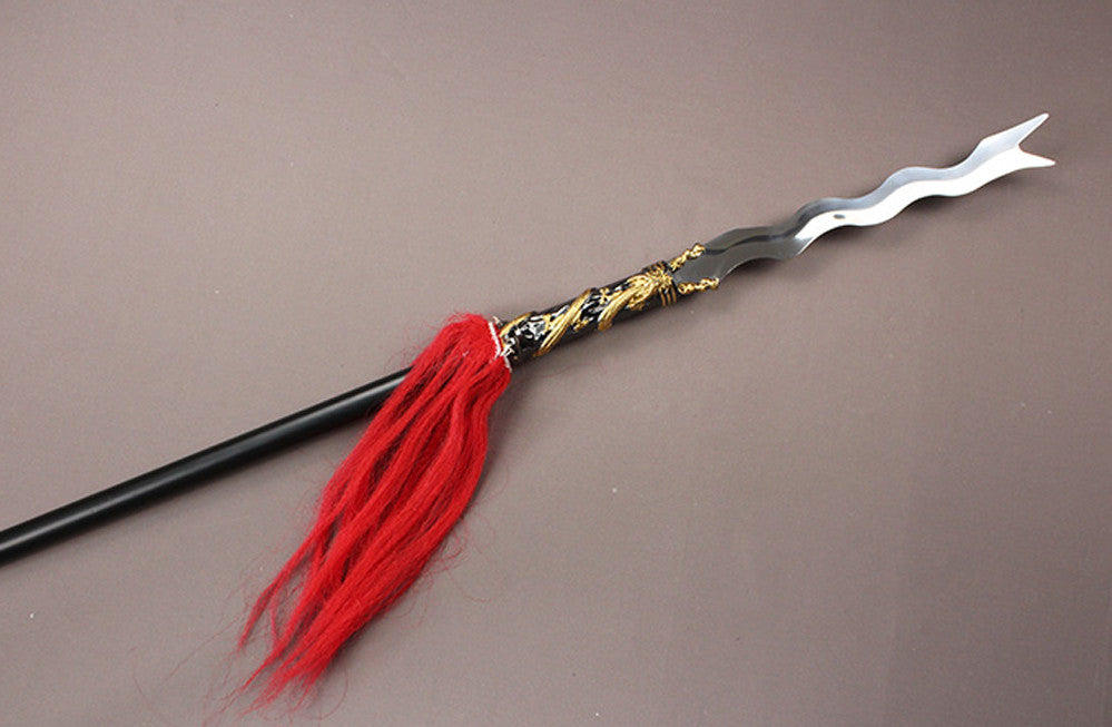 Zhang eight snake spear/Stainless steel Spearhead and rod