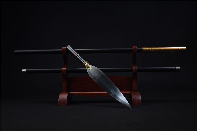 Chinese Spear,Forged High Carbon Steel Blade,Battle Ready