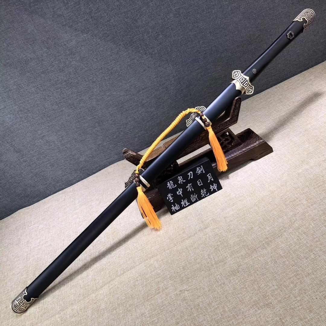 Tang jian sword,Handmade(High carbon steel,Brass fittings)Full tang