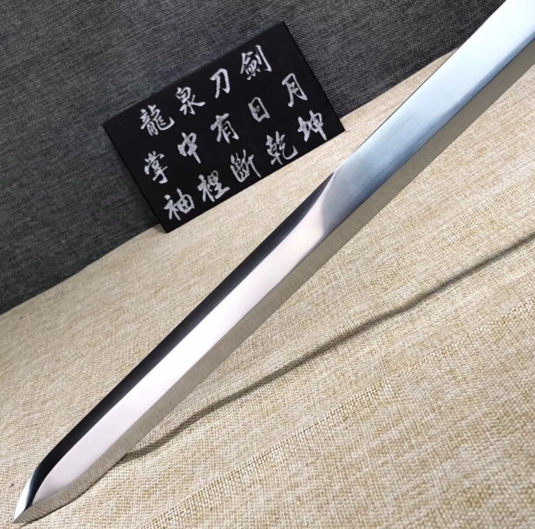 Tang jian sword,Handmade(High carbon steel,Brass fittings)Full tang