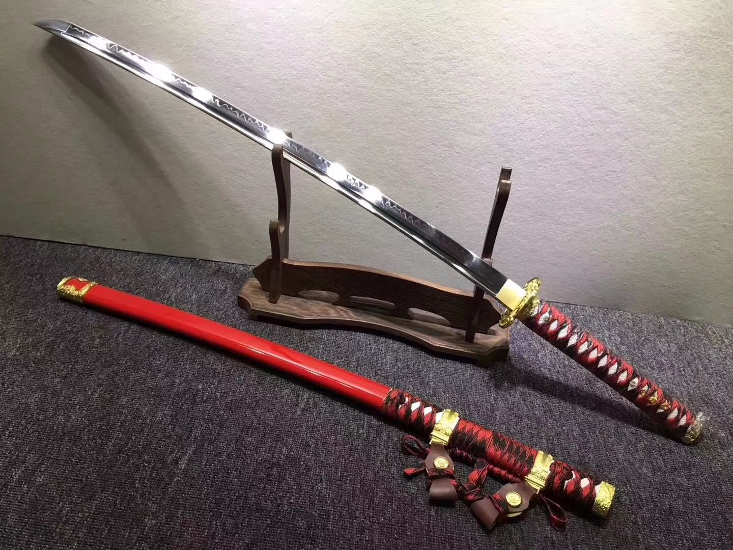 Nihontou,tachi sword,Forged high carbon steel turn blade