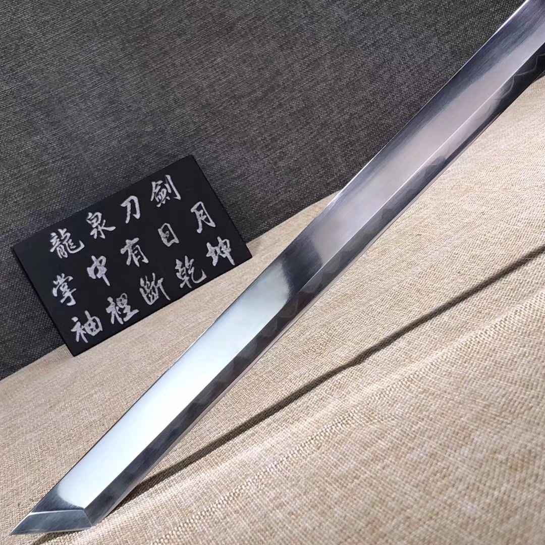 Tang dao,Handmade(High carbon steel blade,Brass)Sharp,Full tang