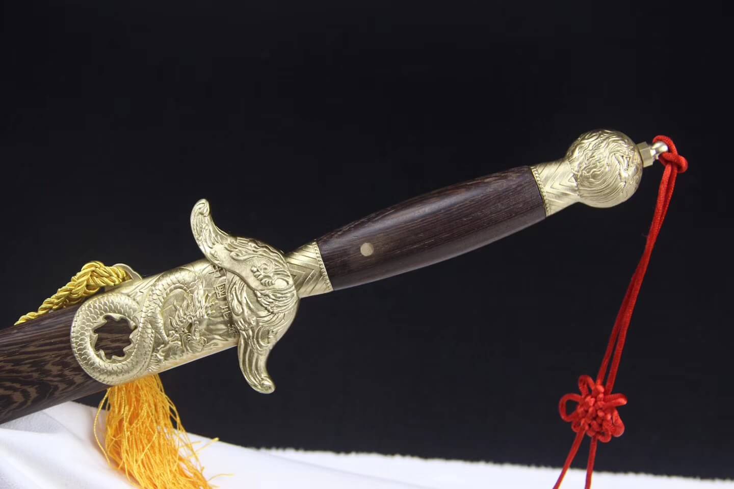 Training sword,Longfeng jian,Stainless steel,Rosewood,Brass fittings